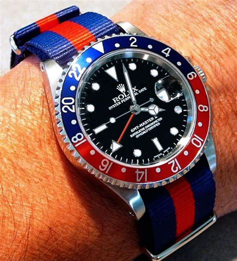 rolex gmt nato pepsi|rolex gmt pepsi price.